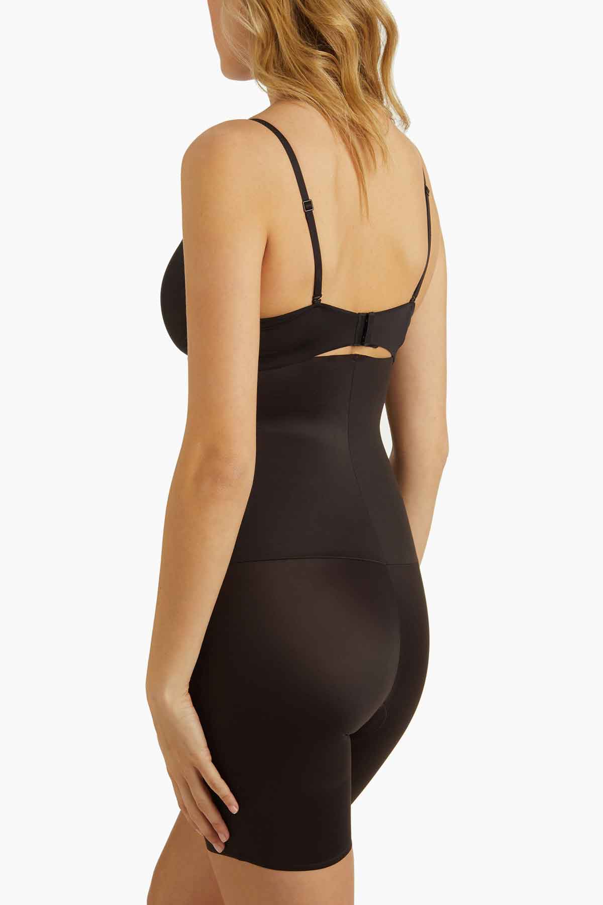 Comfy Curves Hi-Waist Long Leg  Thigh Slimmer Shapewear