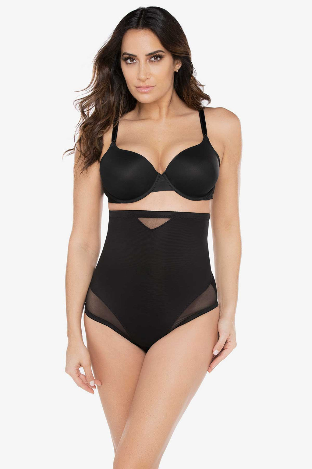 Sexy Sheer Shaping High-Waist Thong