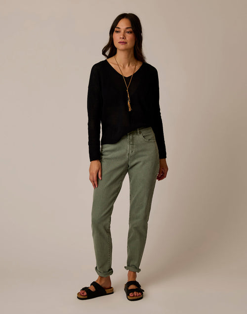 Carson Hi Rise Jean: Fatigue