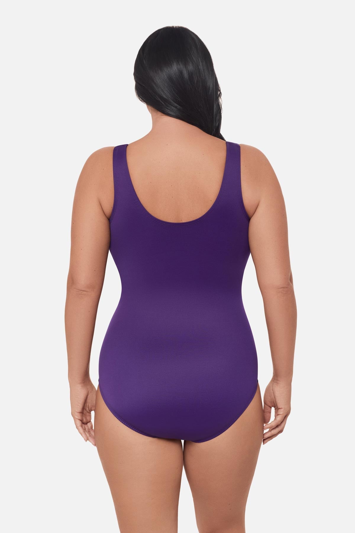 Plus Size Crossover One Piece