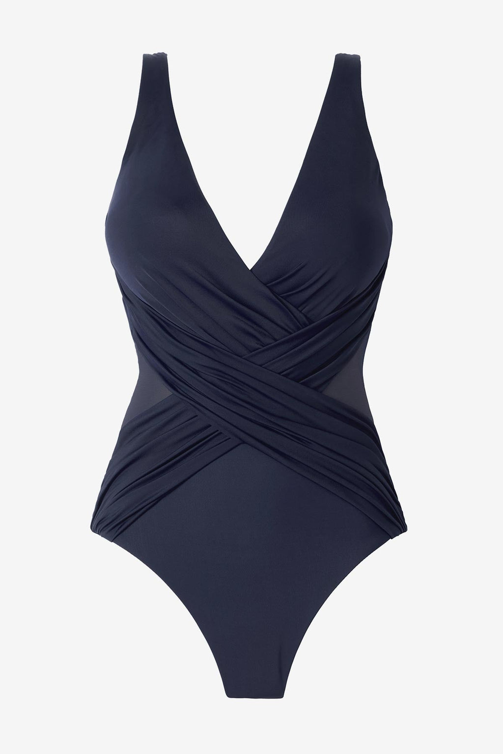 Plus Size Crossover One Piece