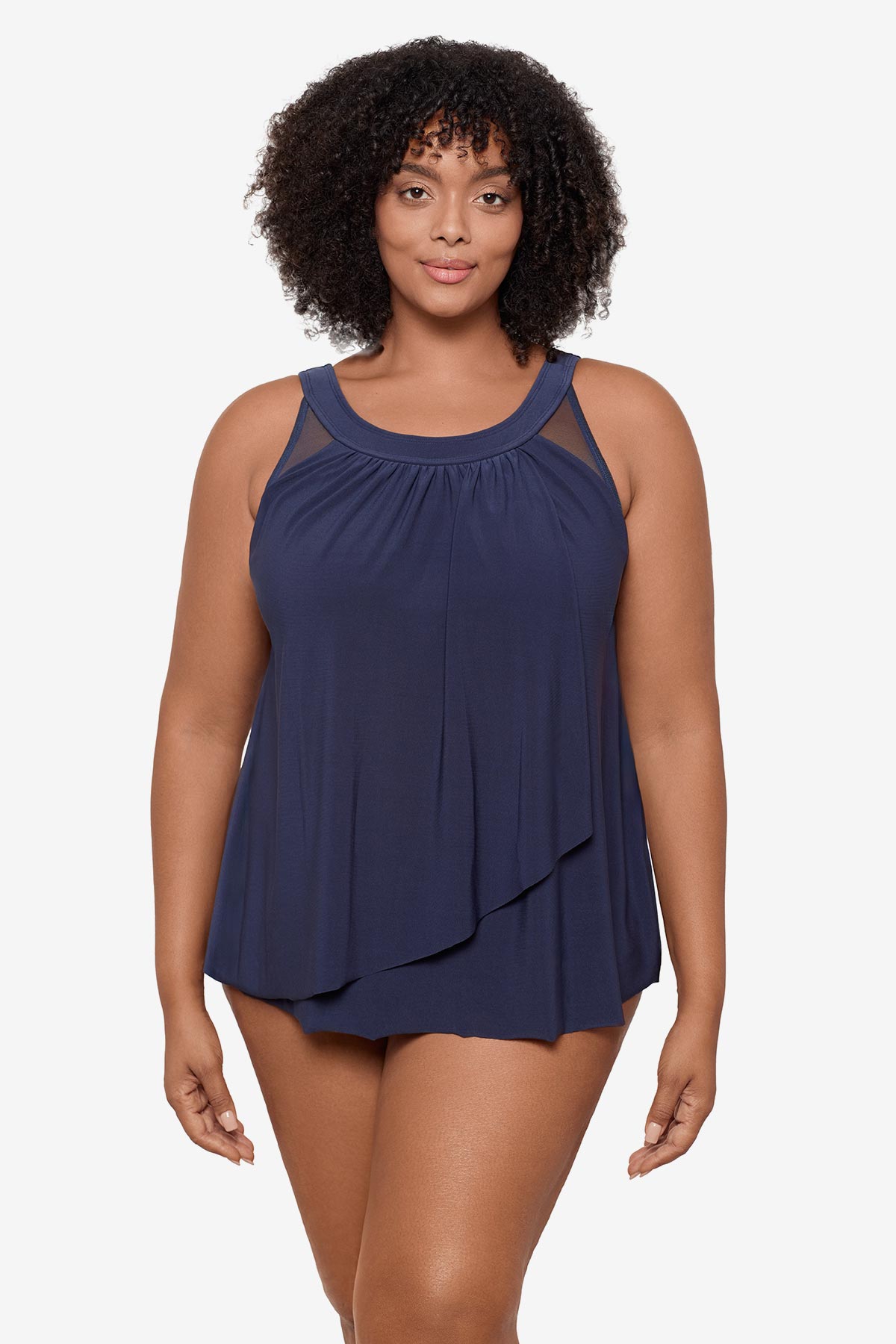 Plus Size Ursula Tankini Top