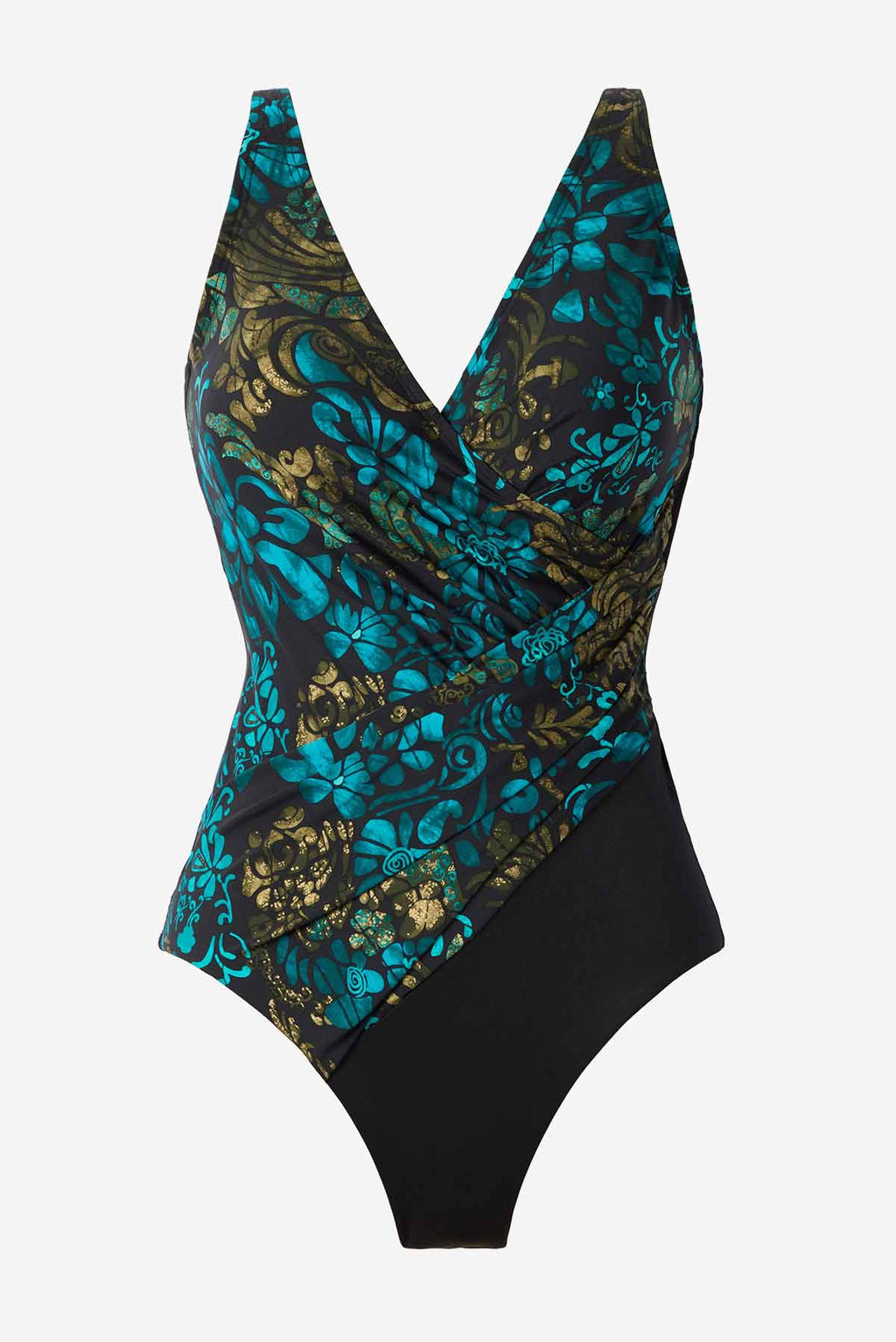 Plus Size Oceanus One Piece in Flor De Mare