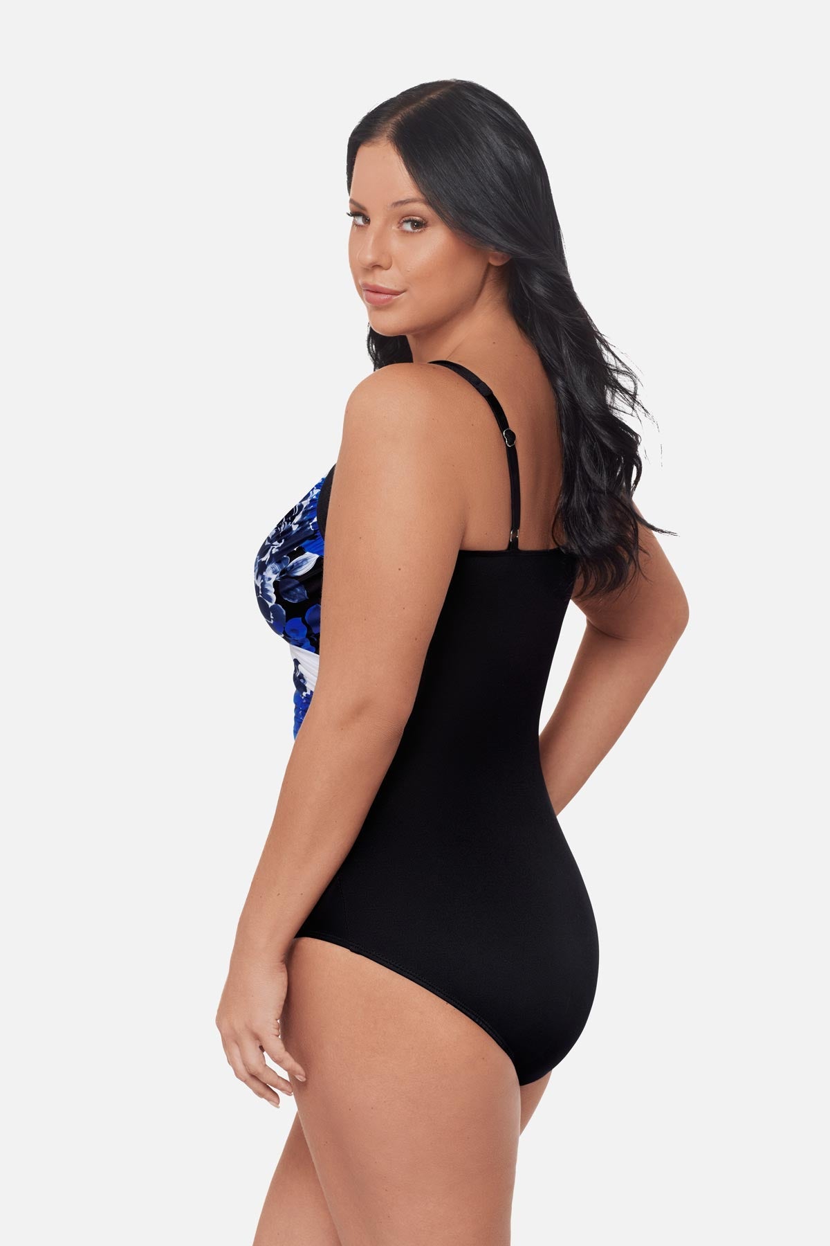 Plus Size Sanibel One Piece in Ombra Fiore