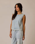 Susie Denim Tank: Savannah