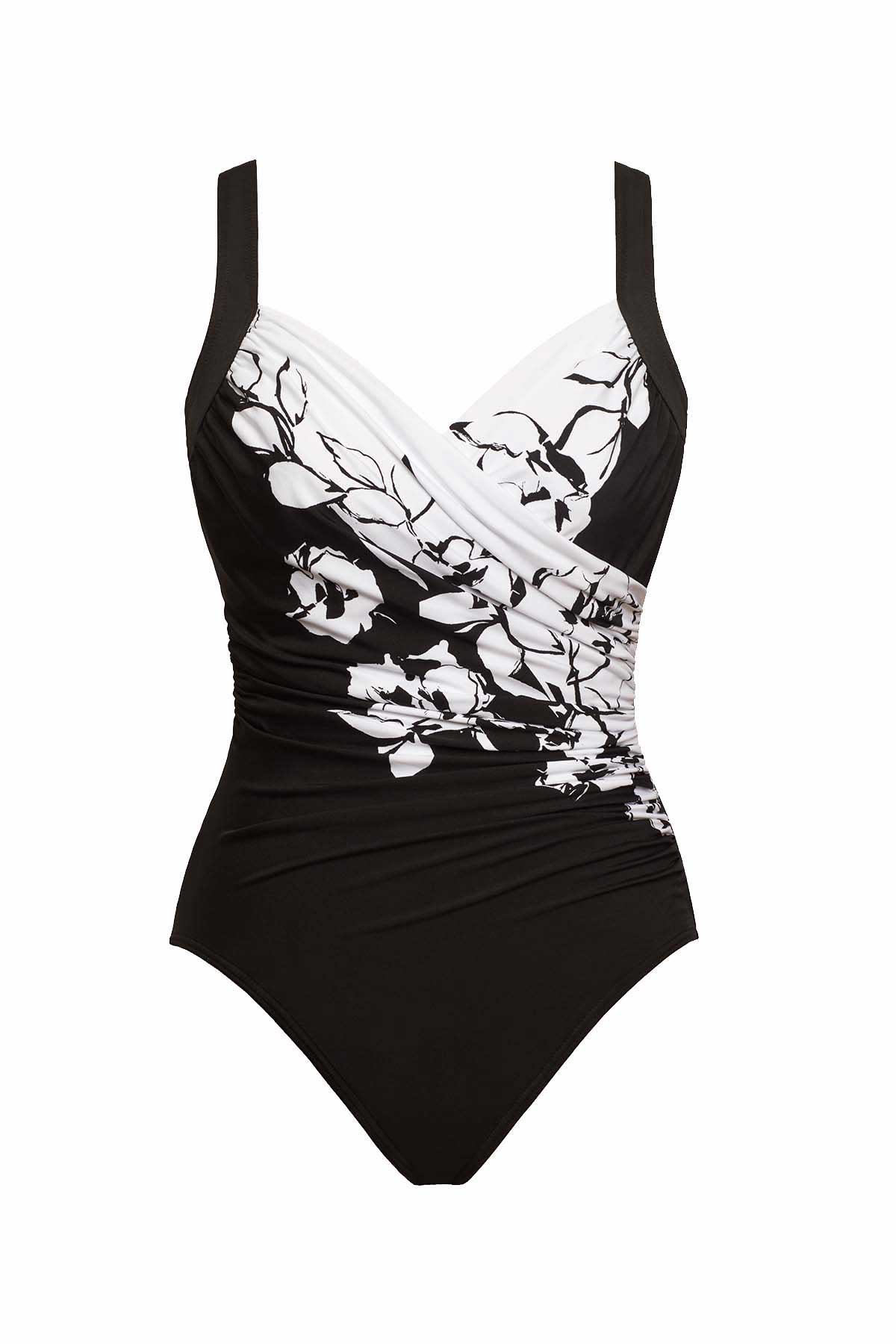 Plus Size Sanibel One Piece in Sub Rosa