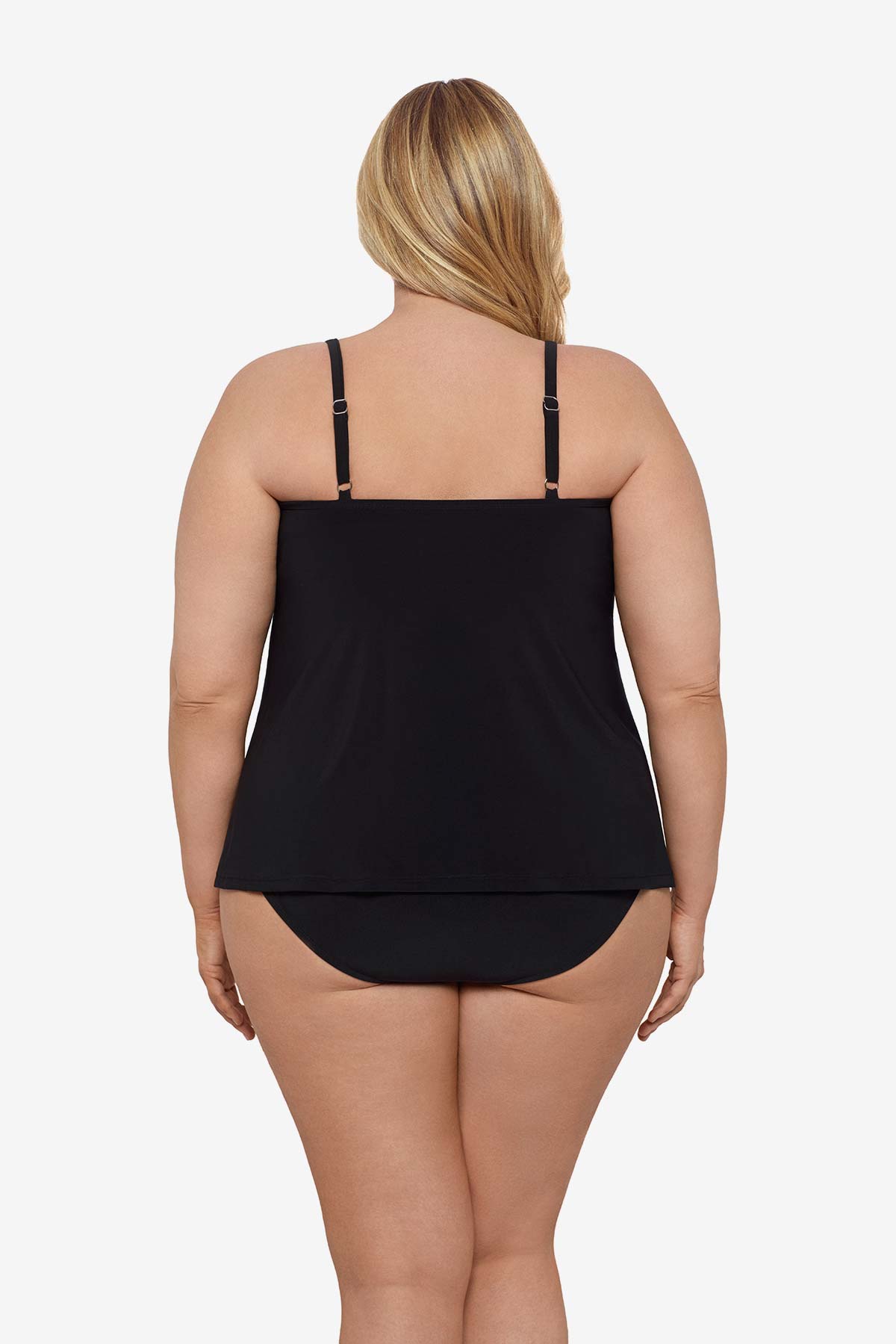 Plus Size Love Knot Tankini Top
