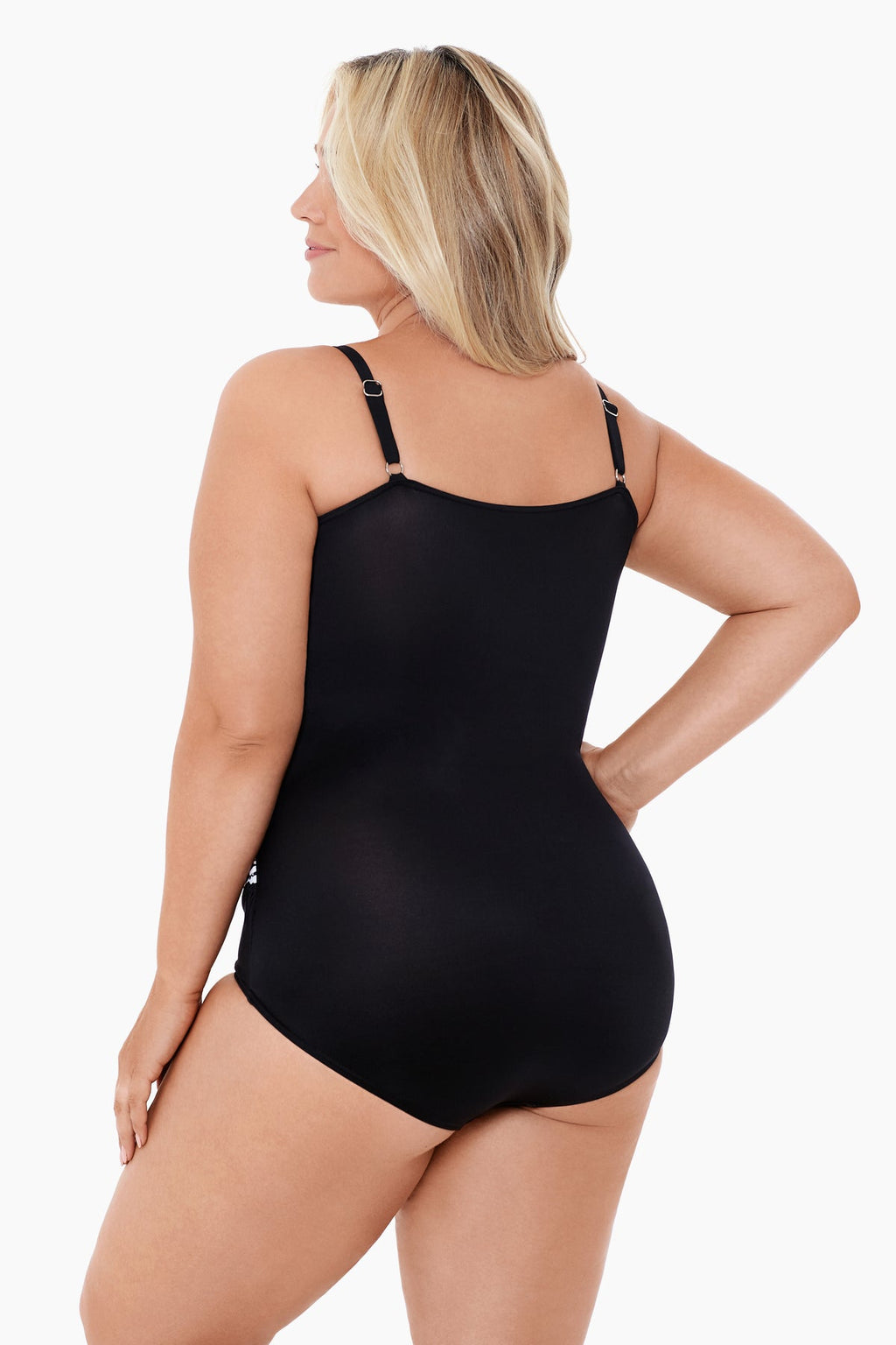Plus Size Sanibel One Piece in Sub Rosa