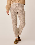 Carson Hi Rise Jean: Leopard