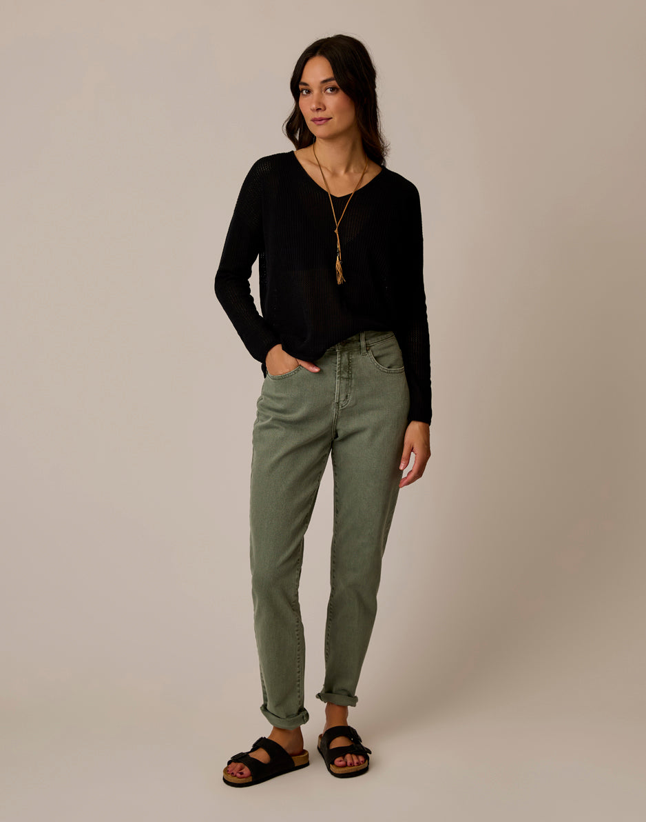 Carson Hi Rise Jean: Fatigue