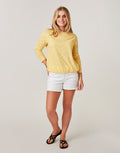 Maui Hi Rise 4" Short: White