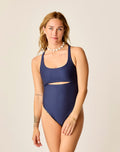 Sonny Compression One Piece: Navy